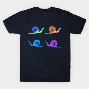 Colored snails T-Shirt